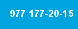 977 177-20-15 977 177-20-15